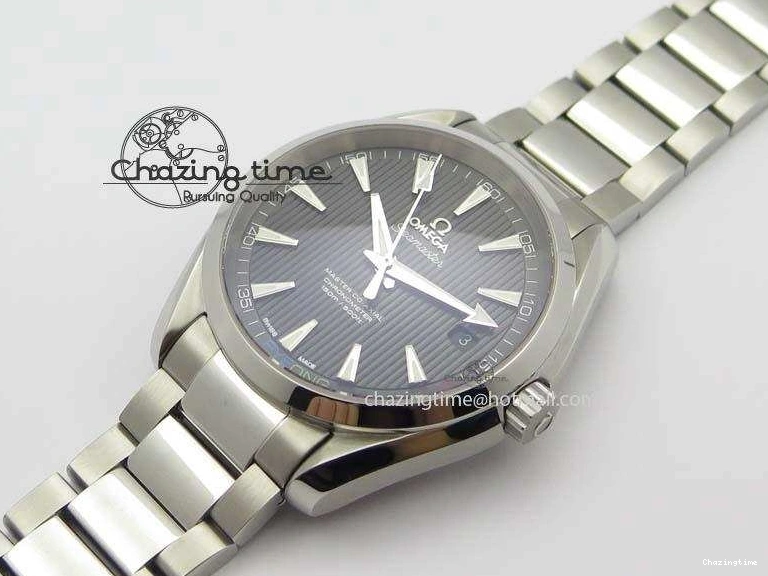 0517 Versatile Aqua Terra ‘PyeongChang 2018’ JHF Best Edition Black Dial On SS Bracelet A 8204